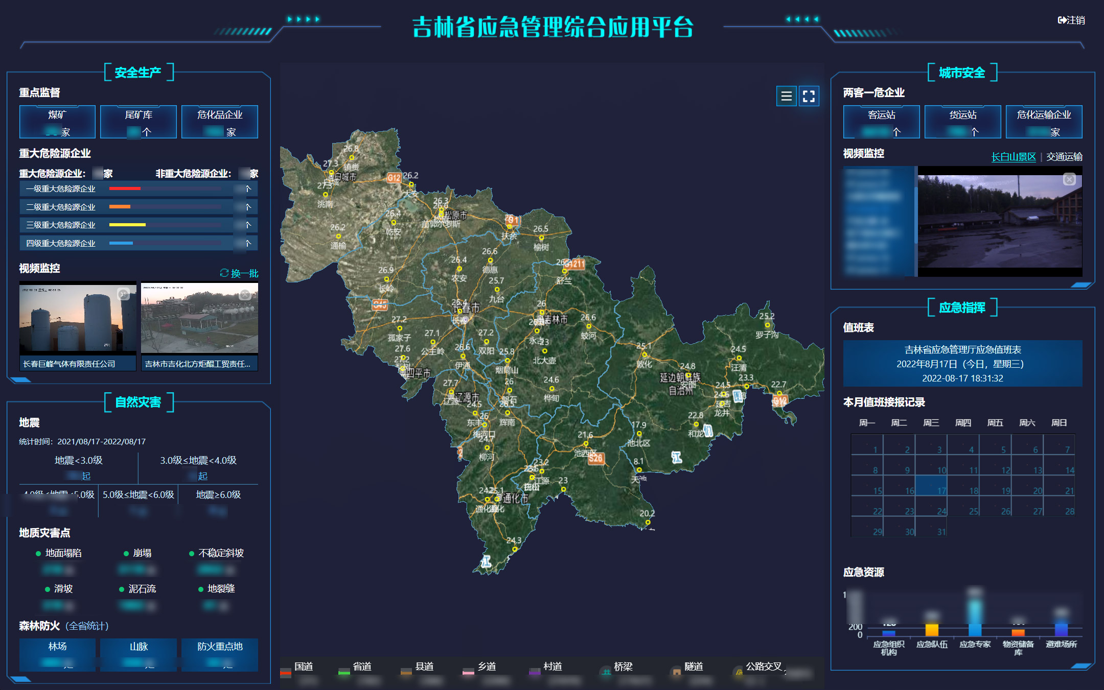 吉林省應(yīng)急管理綜合信息平臺(tái)建設(shè)
